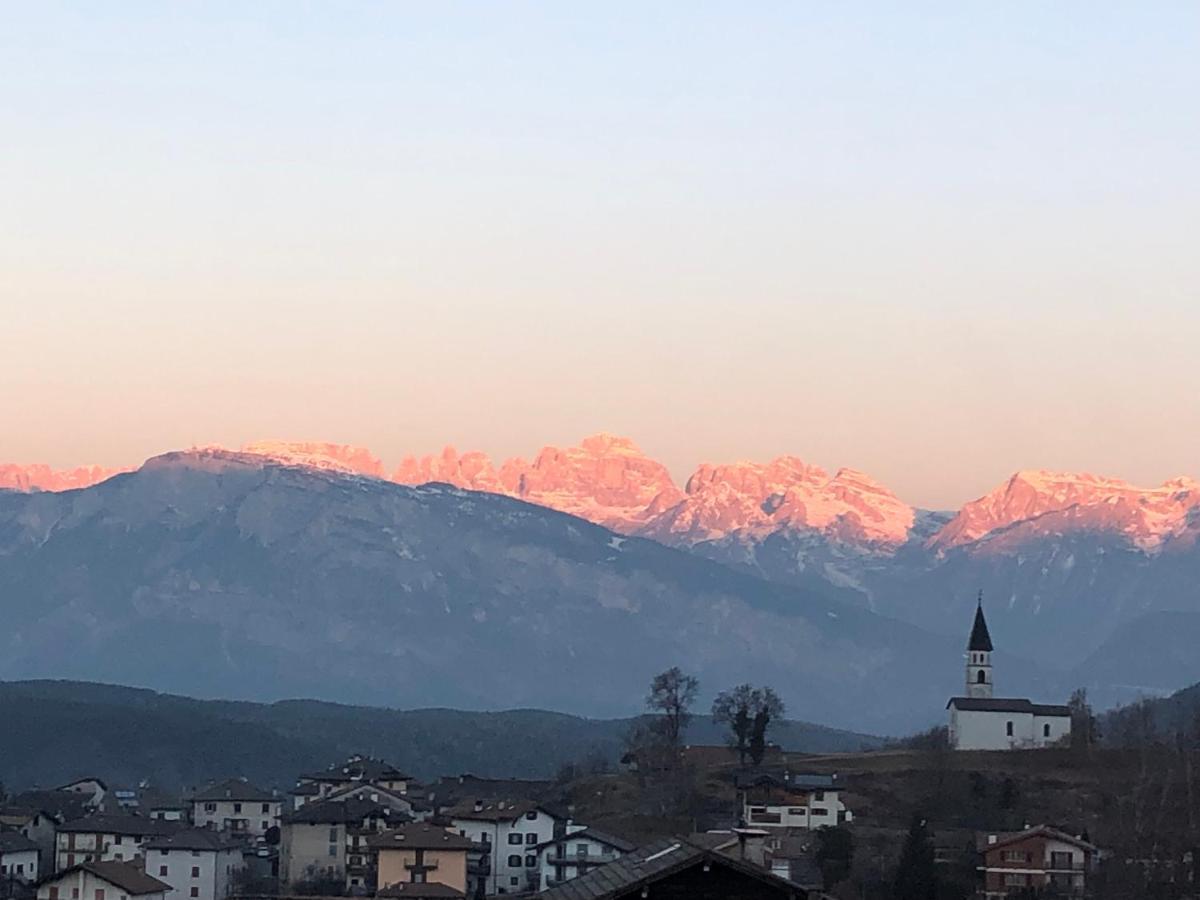 Appartamento Luminoso, Giardino, Vista Dolomiti. Baselga di Pinè Extérieur photo