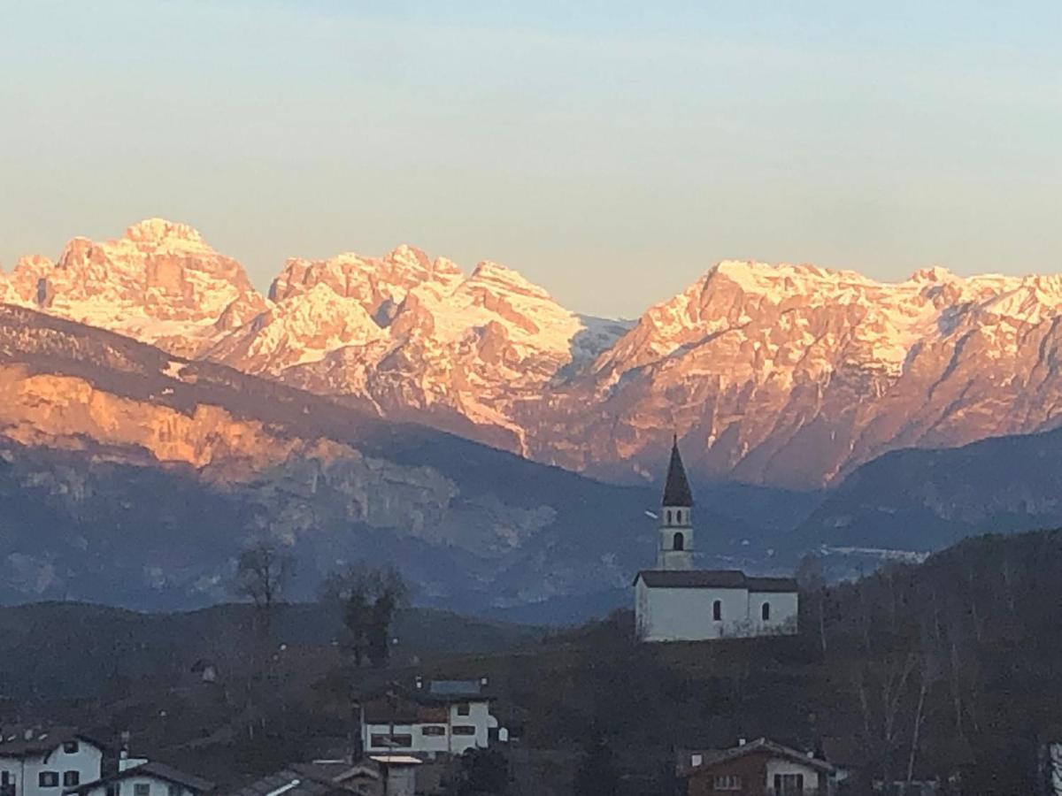Appartamento Luminoso, Giardino, Vista Dolomiti. Baselga di Pinè Extérieur photo
